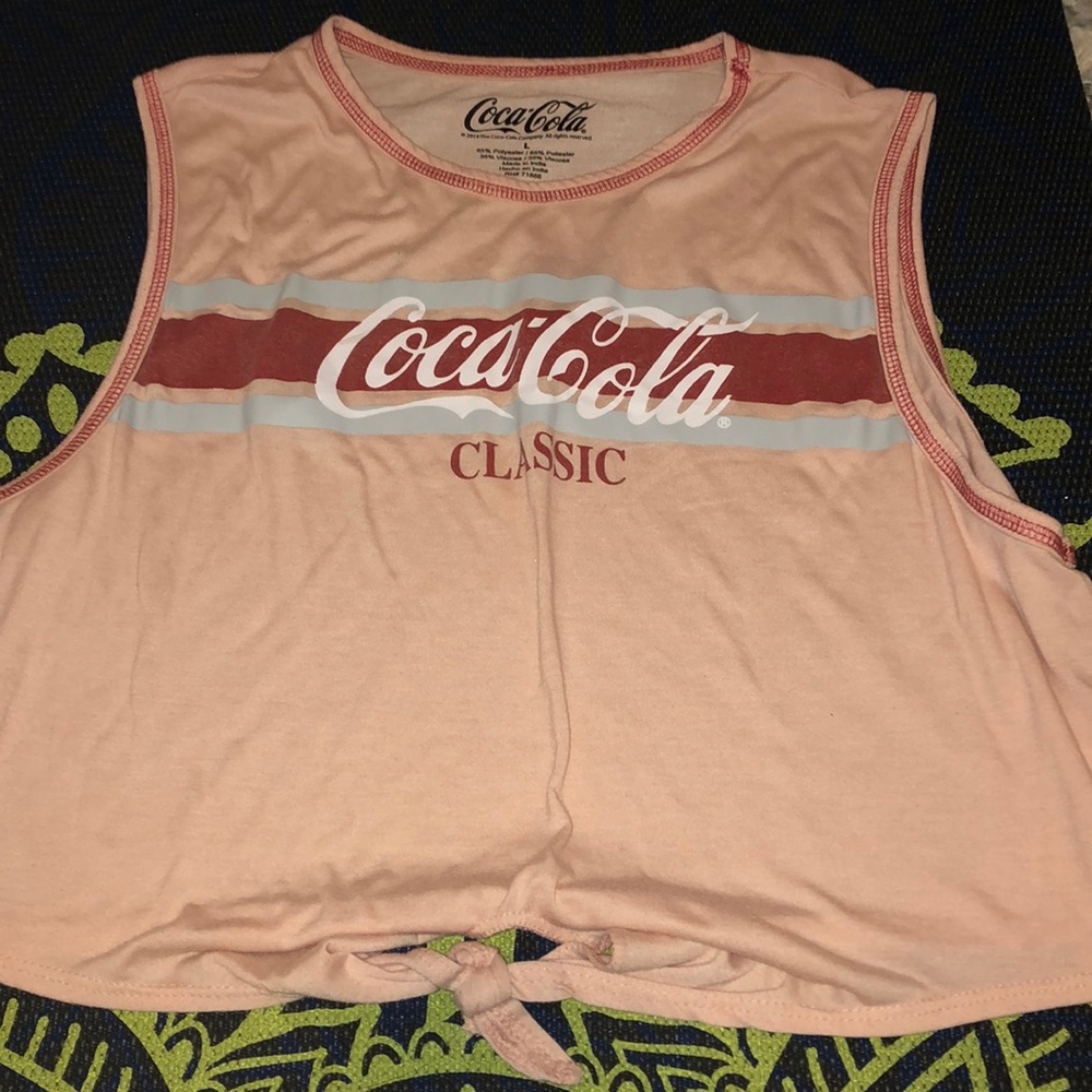 Coco-cola Crop top
